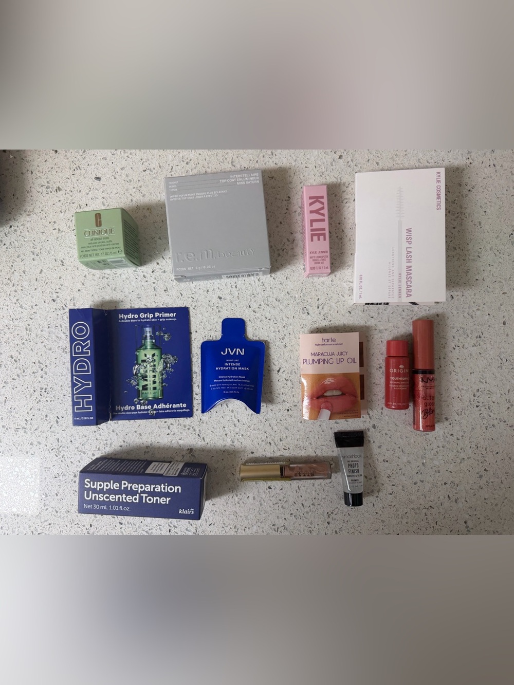 Make up & Skin care Mini Bundle Clinique|Rem beauty|Kylie Cosmetic & more 12 PC
